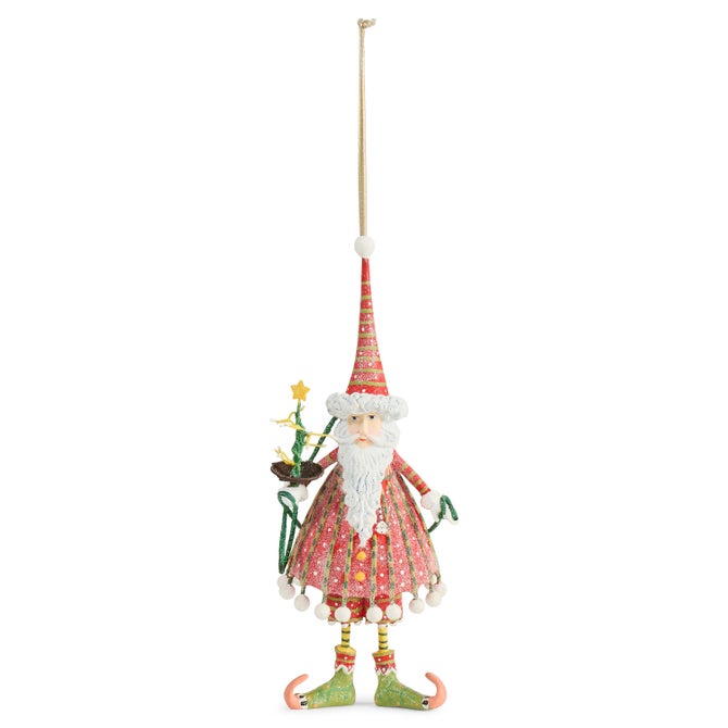 Patience Brewster Dash Away Dashing Santa Ornament image number 3