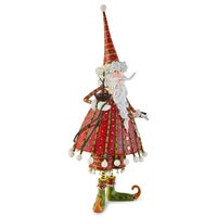 Patience Brewster Dash Away Dashing Santa Figure