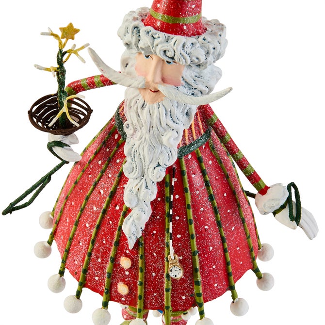Patience Brewster Dash Away Dashing Santa Figure image number 7