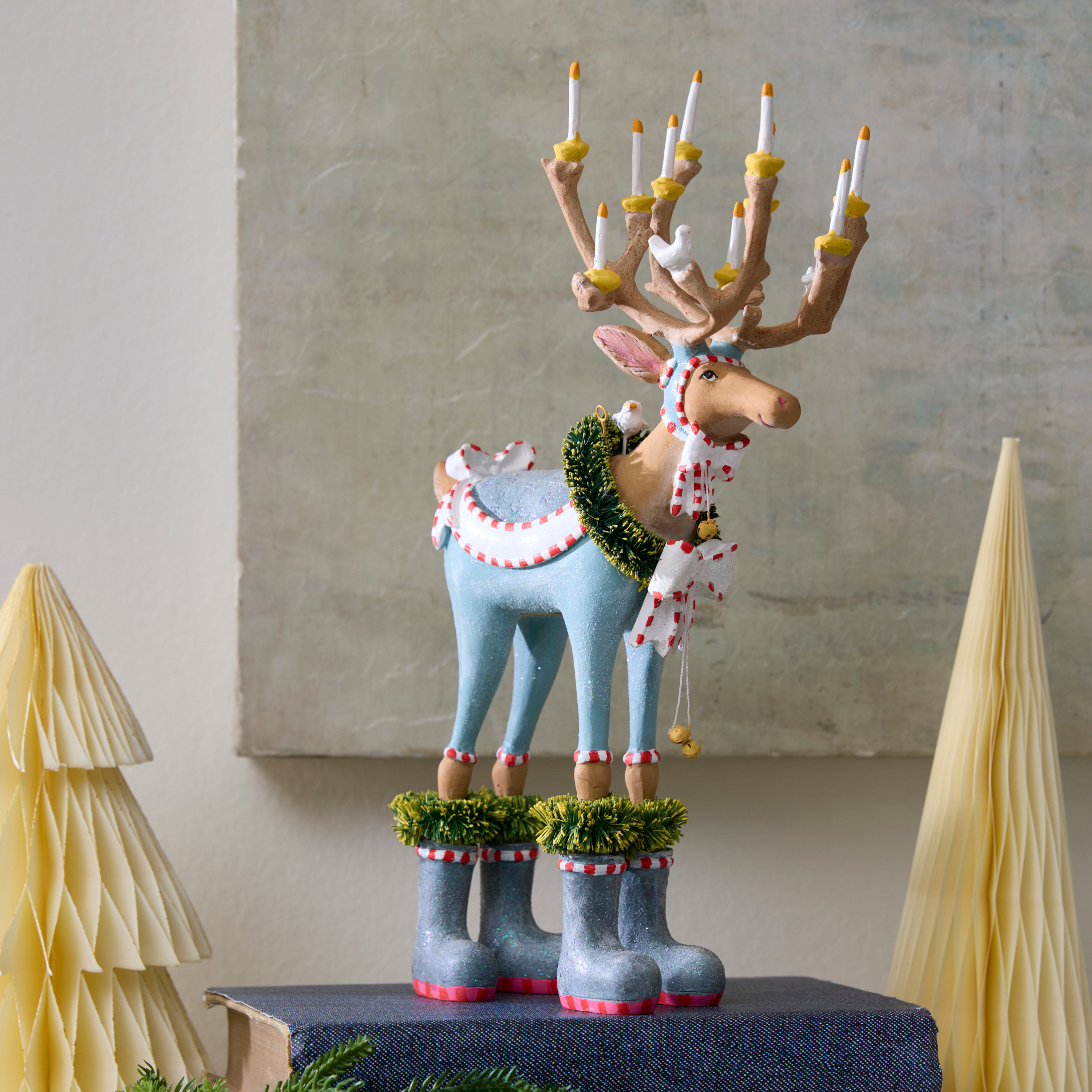 MacKenzie-Childs | Patience Brewster Dash Away Dasher Reindeer Figure