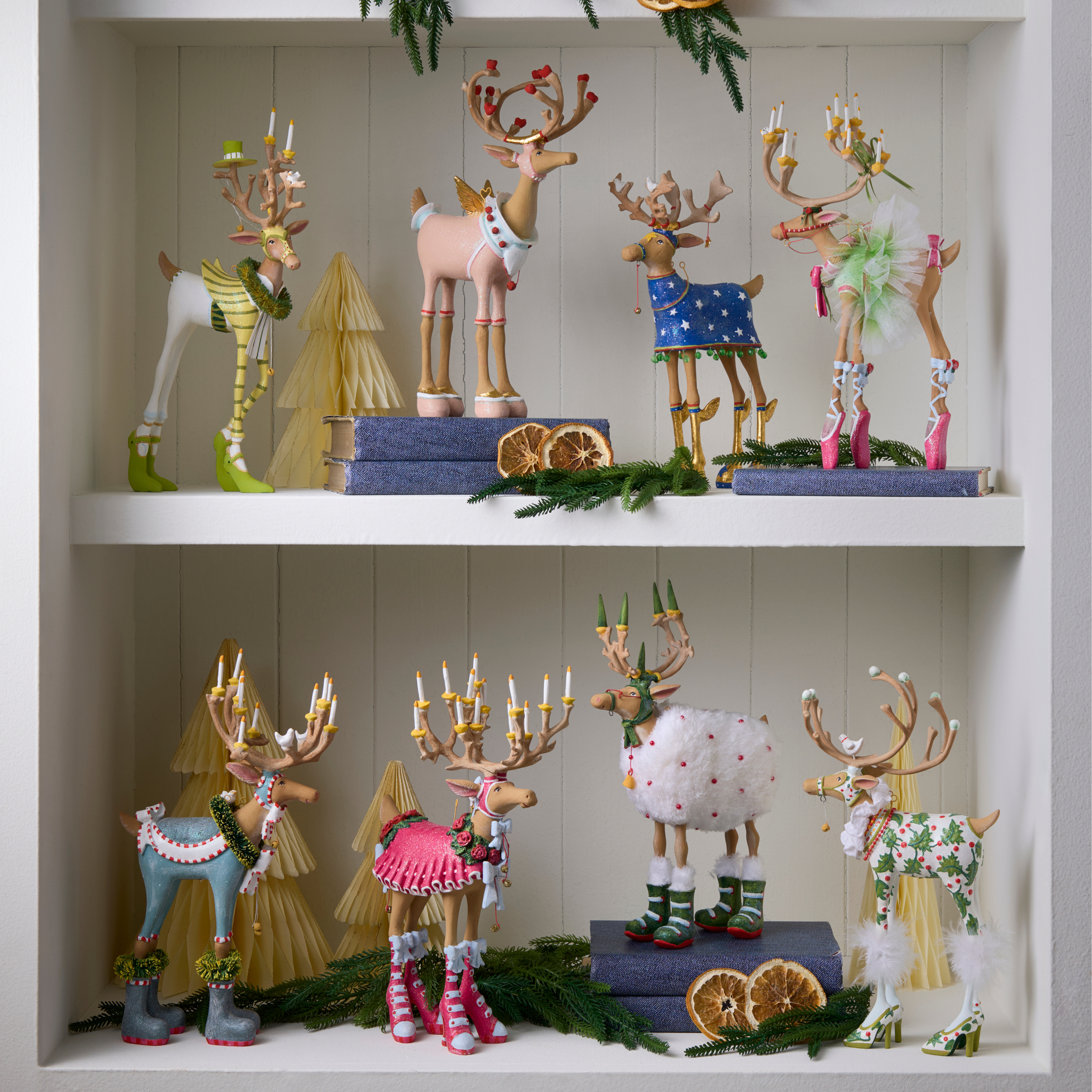 MacKenzie-Childs | Patience Brewster Dash Away Dasher Reindeer Figure