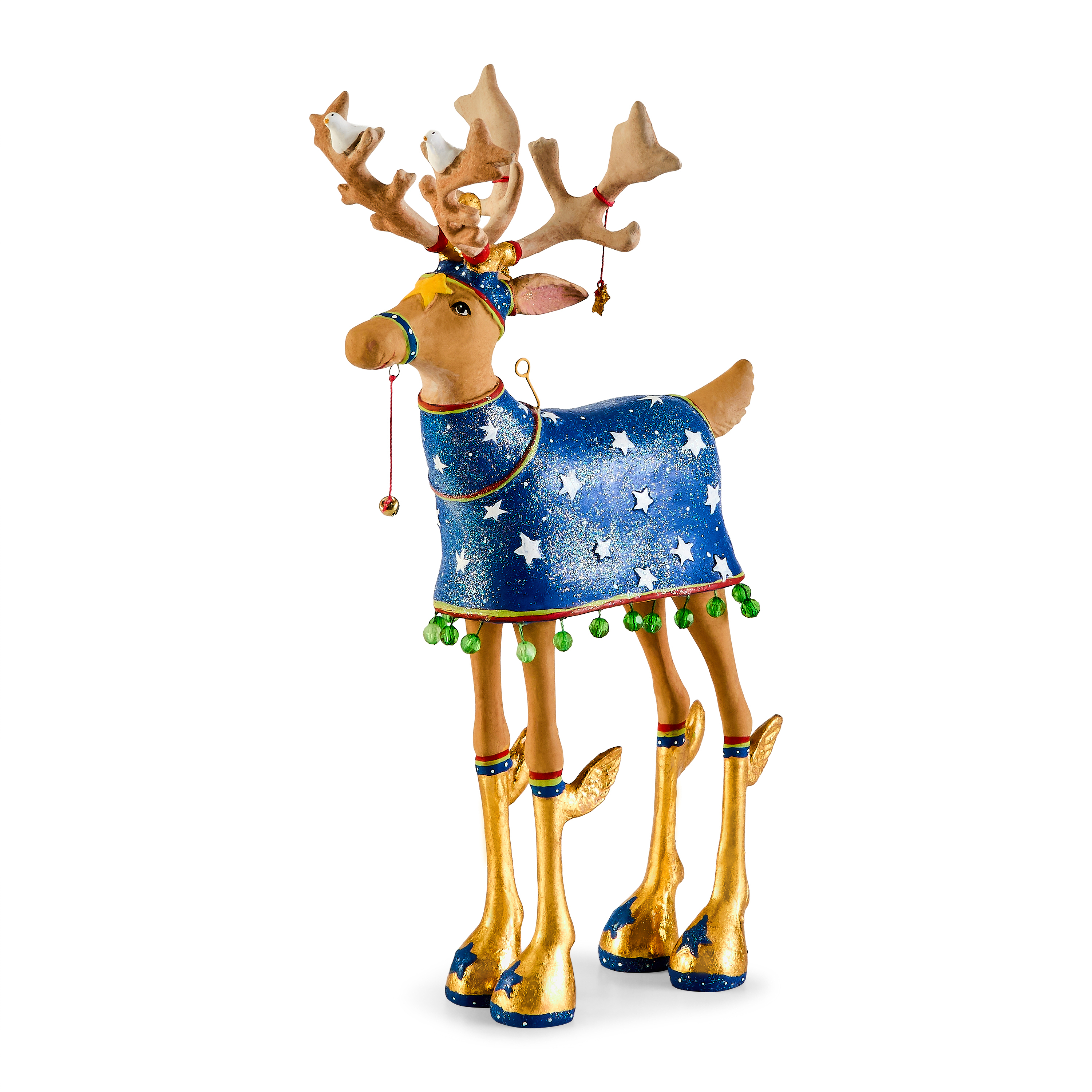 MacKenzie-Childs | Patience Brewster Dash Away Comet Reindeer Figure