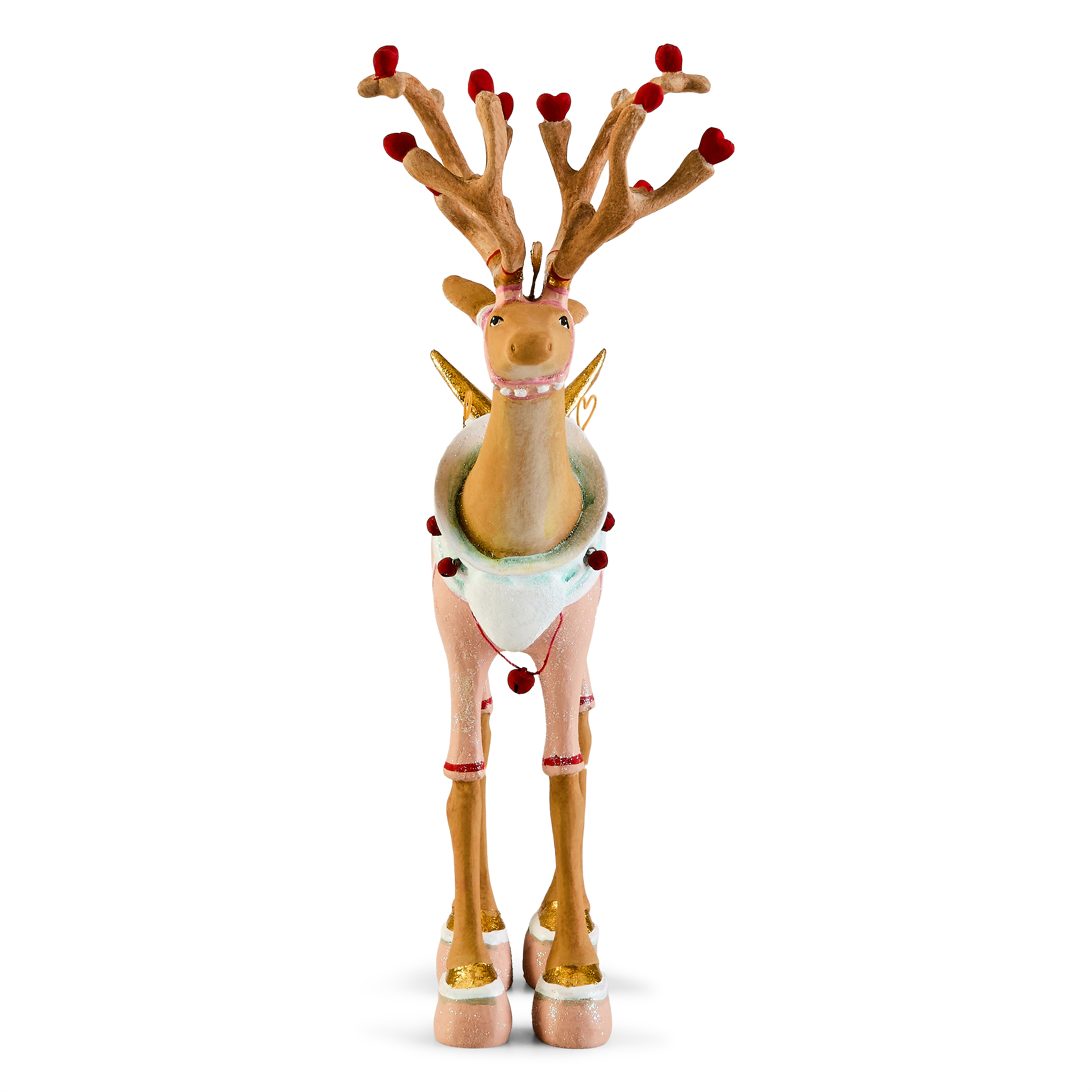 MacKenzie-Childs Patience Brewster Dash Away Reindeer Figurines - Thumbnail 5