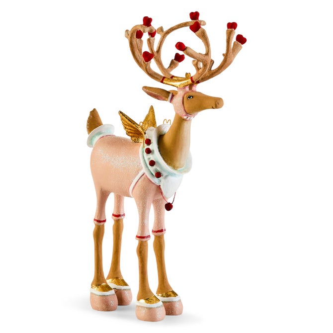 Patience Brewster Dash Away Cupid Reindeer Figure image number 0