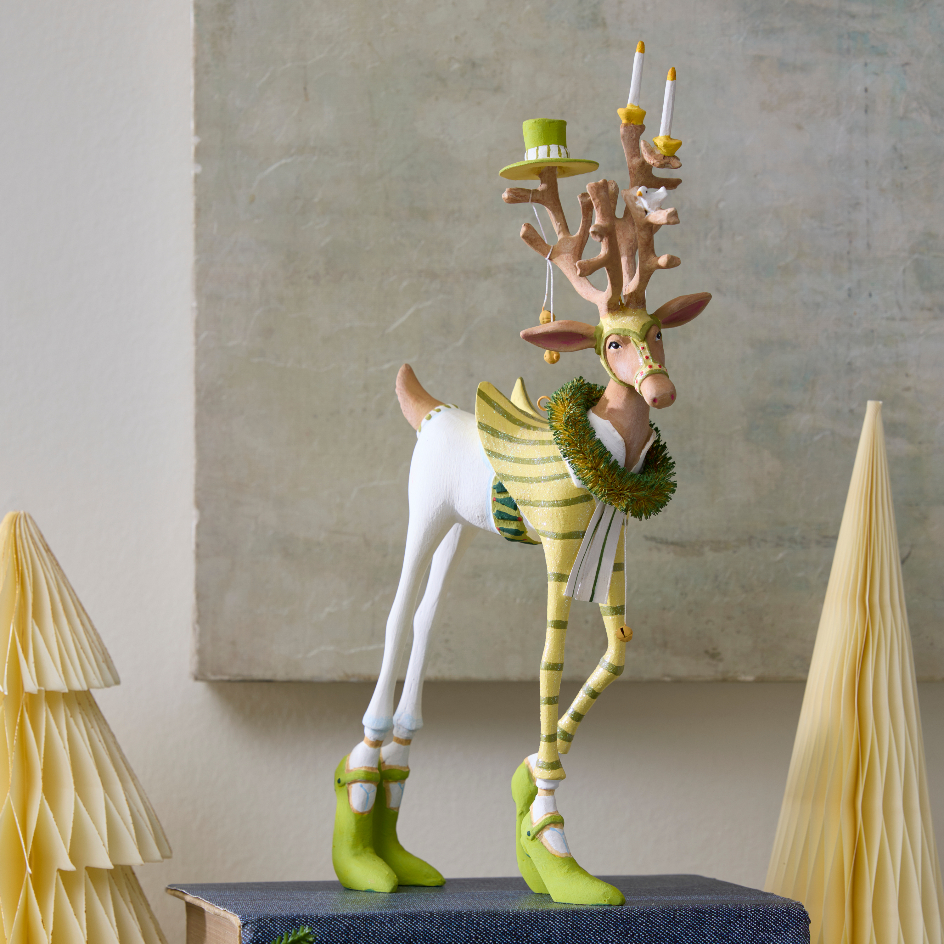 MacKenzie-Childs | Patience Brewster Dash Away Prancer Reindeer Figure