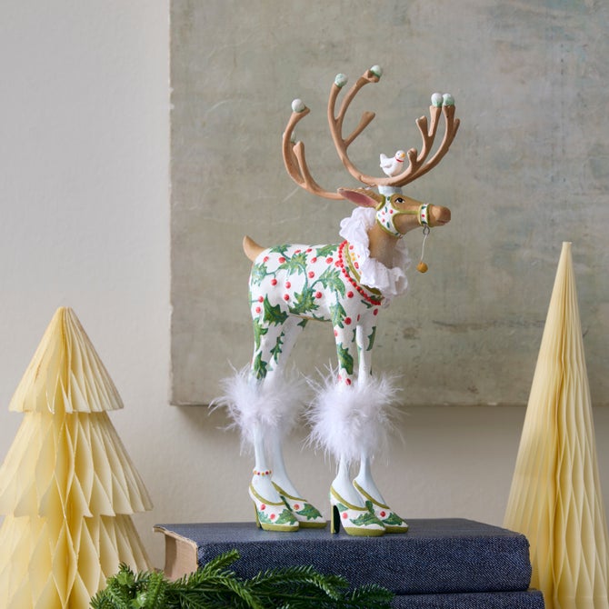 Patience Brewster Dash Away Vixen Reindeer Figure image number 1