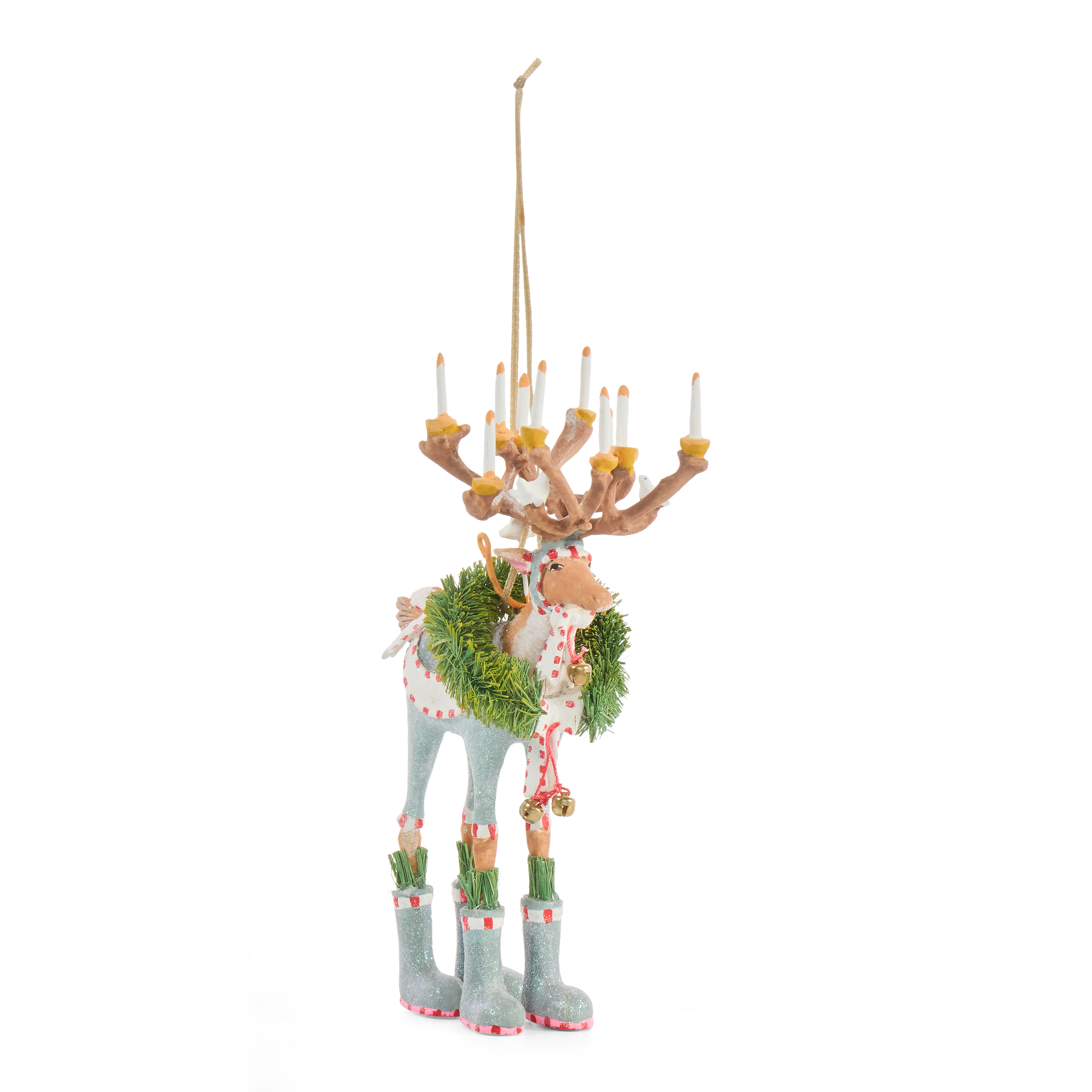 MacKenzie-Childs | Patience Brewster Dash Away Donna Reindeer Ornament