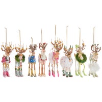 Patience Brewster Dash Away Prancer Reindeer Ornament