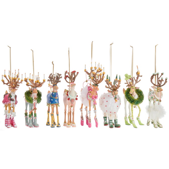 Patience Brewster Dash Away Prancer Reindeer Ornament image number 4