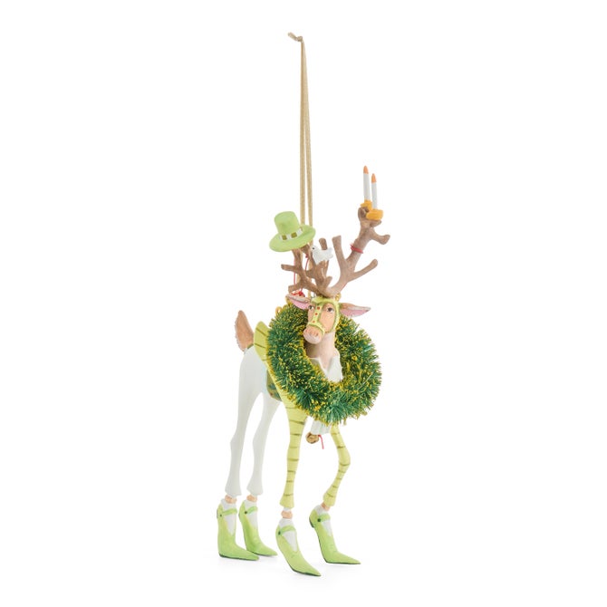Patience Brewster Dash Away Prancer Reindeer Ornament image number 0