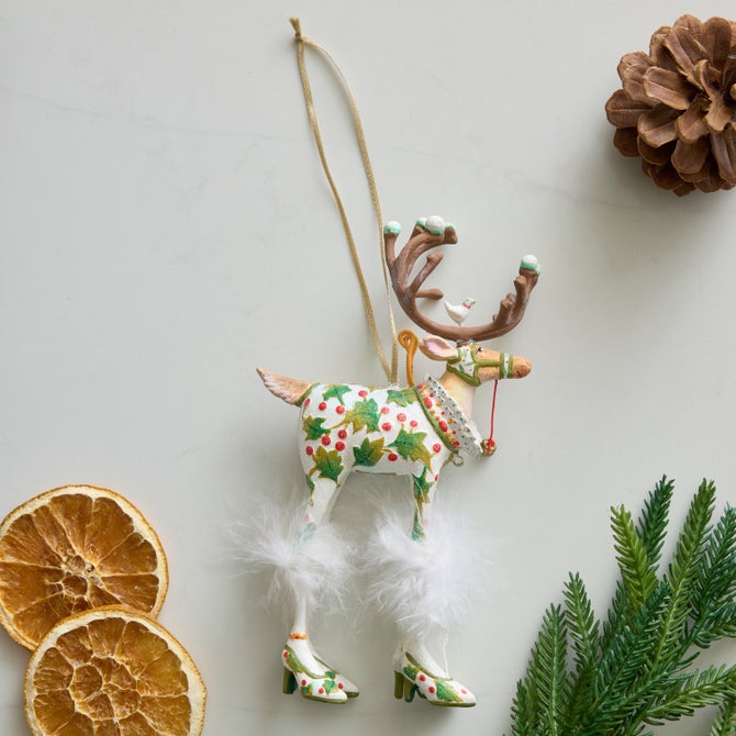 Patience Brewster Dash Away Reindeer Ornament image number 3