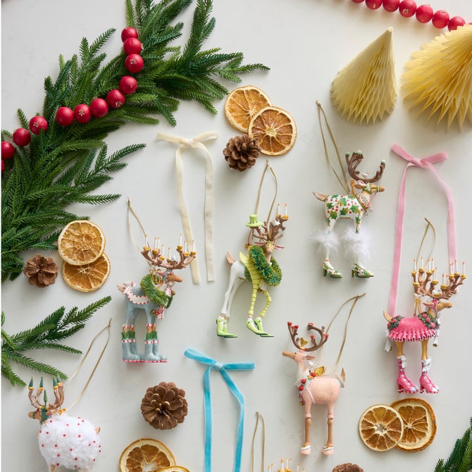 Patience Brewster Dash Away Reindeer Ornament image number 10