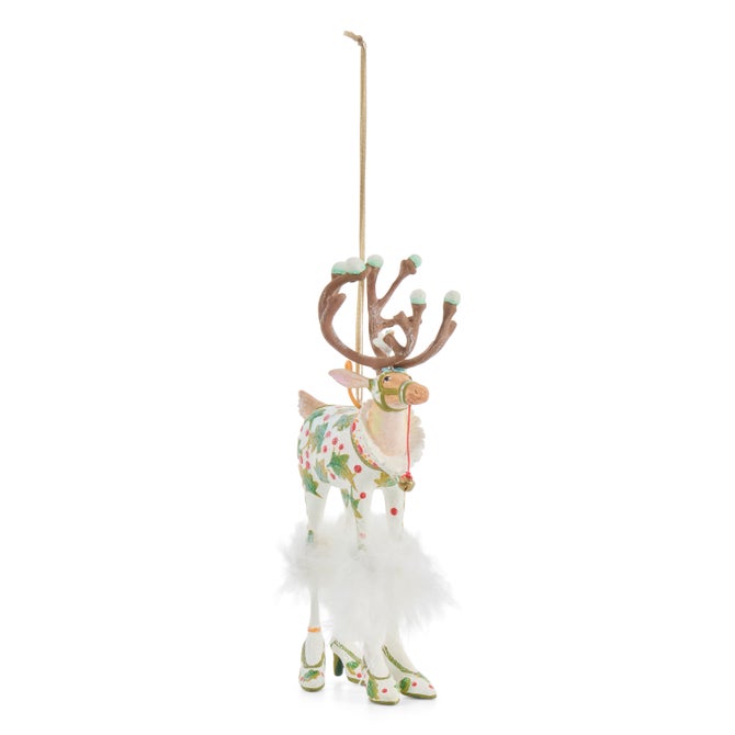 Patience Brewster Dash Away Reindeer Ornament image number 1