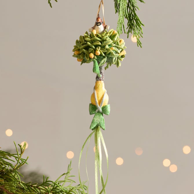 Patience Brewster 12 Days Partridge in a Pear Tree Ornament image number 1