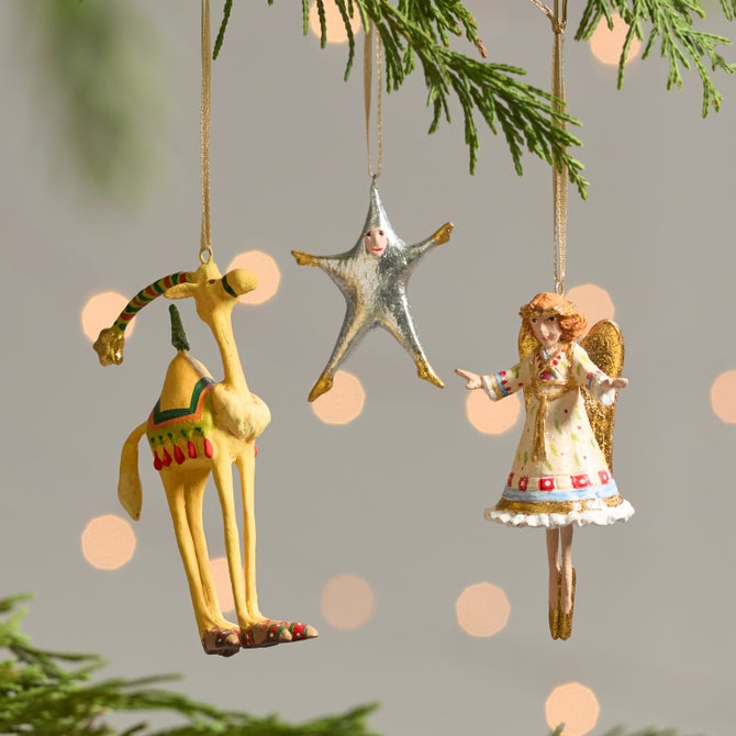 Patience Brewster Nativity Star Mini Ornament image number 2