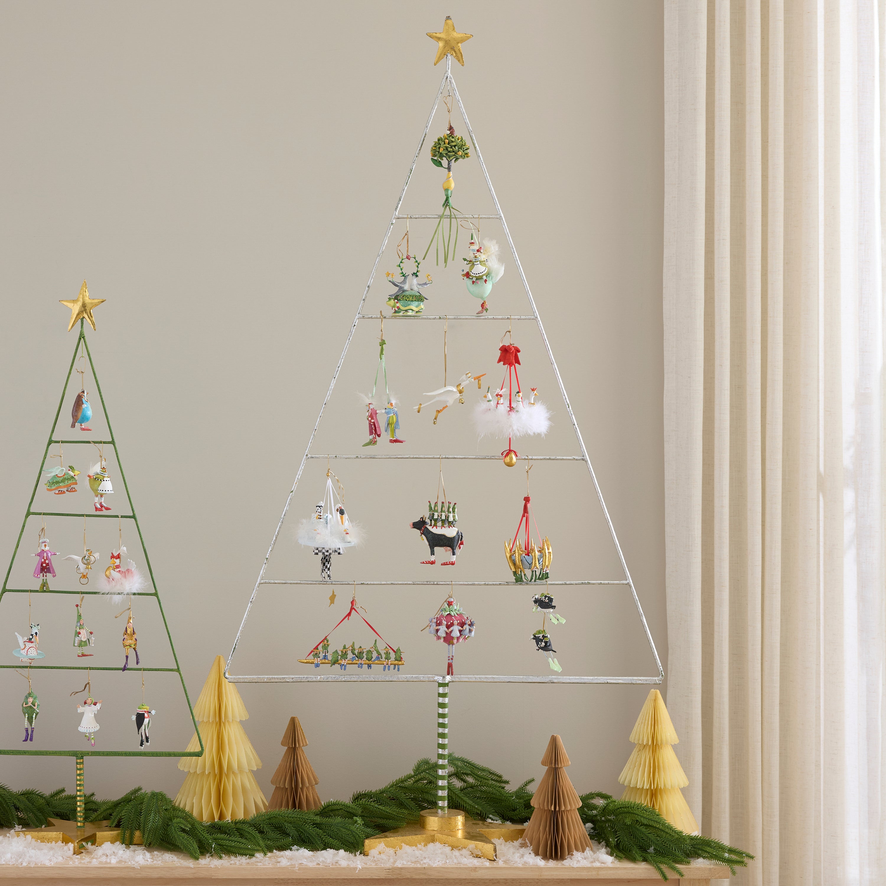 MacKenzie-Childs | Patience Brewster 12 Days 5 Golden Rings Ornament