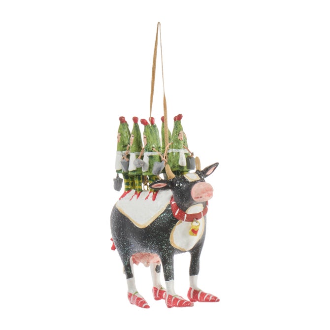 Patience Brewster 12 Days 8 Maids a-Milking Ornament image number 0