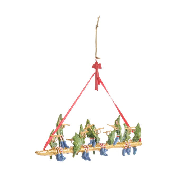 Patience Brewster 12 Days 10 Pipers Piping Ornament image number 4