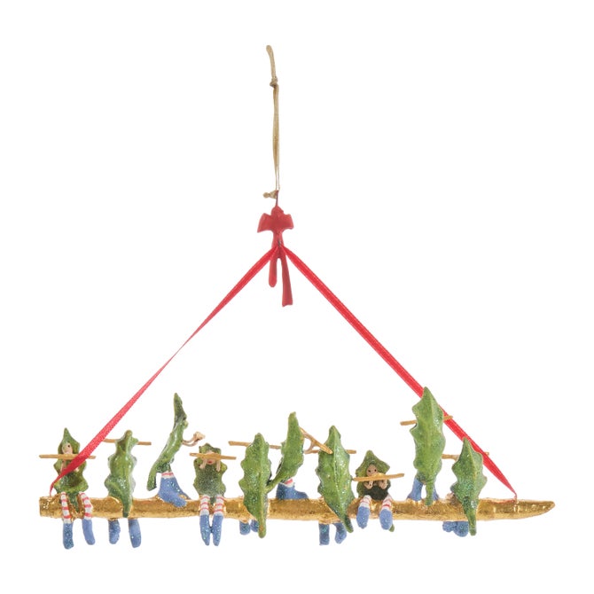 Patience Brewster 12 Days 10 Pipers Piping Ornament image number 5