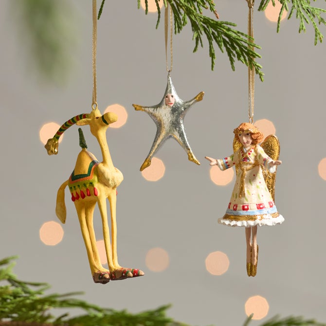 Patience Brewster Nativity Harold Mini Ornament image number 2
