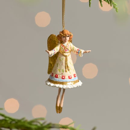 Patience Brewster Nativity Heavenly Angel Mini Ornament