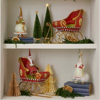 Patience Brewster Dash Away Sleigh Figure