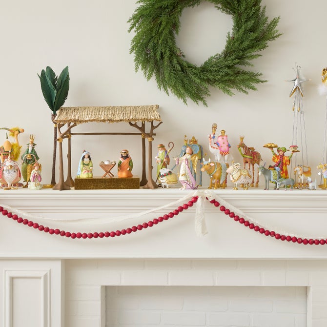 Patience Brewster Nativity Shepherd & Sheep Figures image number 5