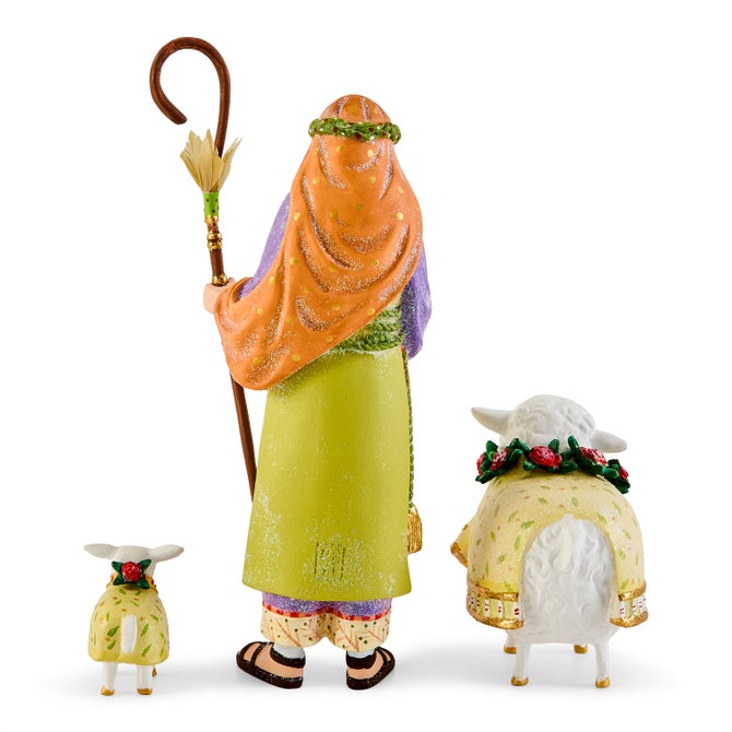 Patience Brewster Nativity Shepherd & Sheep Figures image number 6