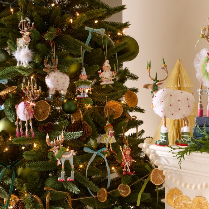Patience Brewster Dash Away Vixen's Elf Ornament image number 3