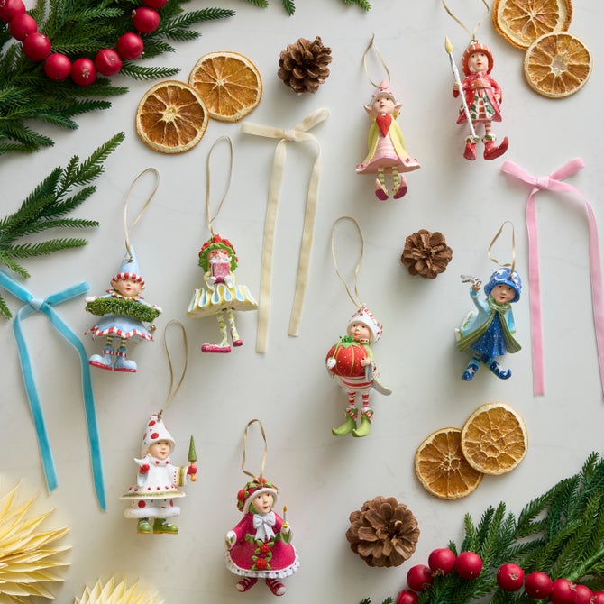 Patience Brewster Dash Away Comet's Elf Ornament image number 2