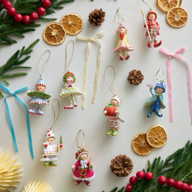 Patience Brewster Dash Away Dancer's Elf Ornament image number 2