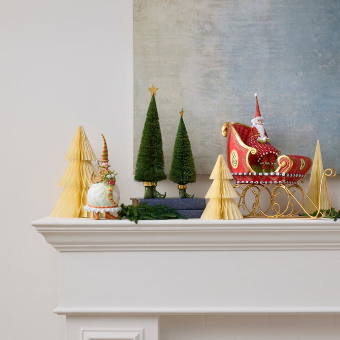 Patience Brewster Dash Away Mrs. Santa Figure image number 2
