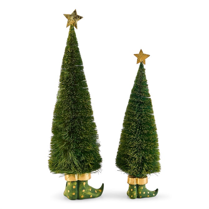 Patience Brewster Dash Away Sisal Elf Tree Figures image number 6