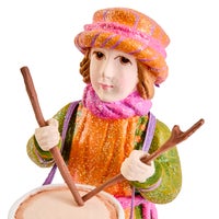 Patience Brewster Nativity Little Drummer Boy & Dog Figures