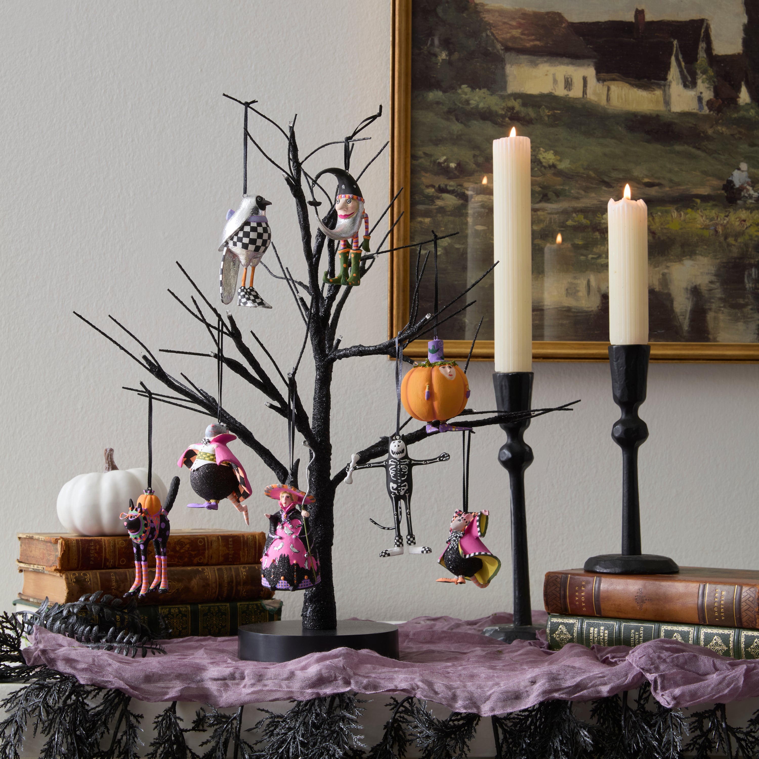 MacKenzie-Childs | Patience Brewster Spooky House Minis, Set of 8