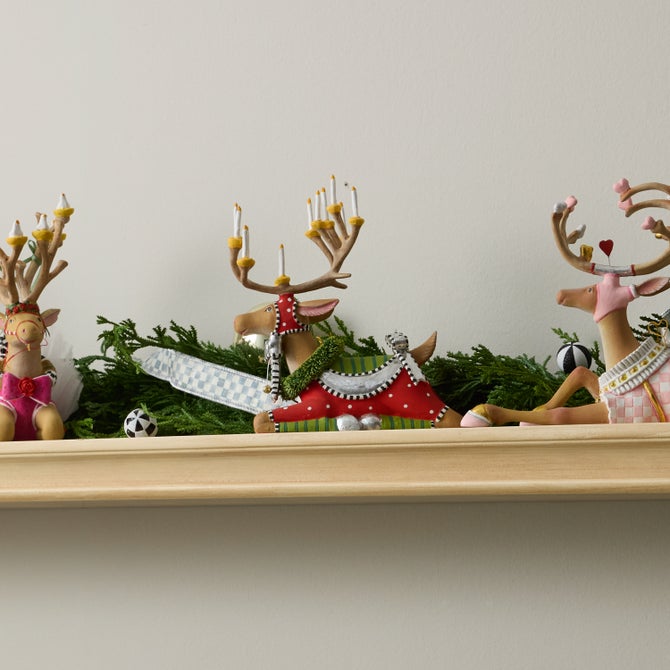 Patience Brewster Dash Away Sitting Dasher Reindeer Figure image number 2