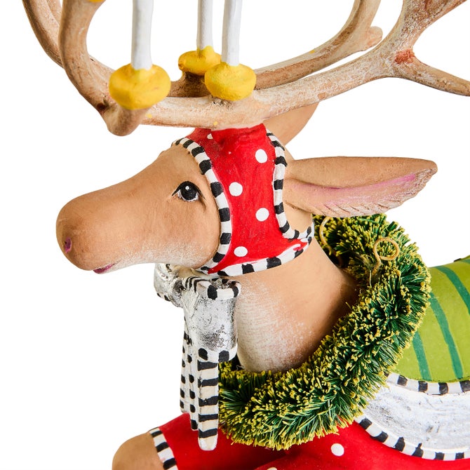 Patience Brewster Dash Away Sitting Dasher Reindeer Figure image number 6