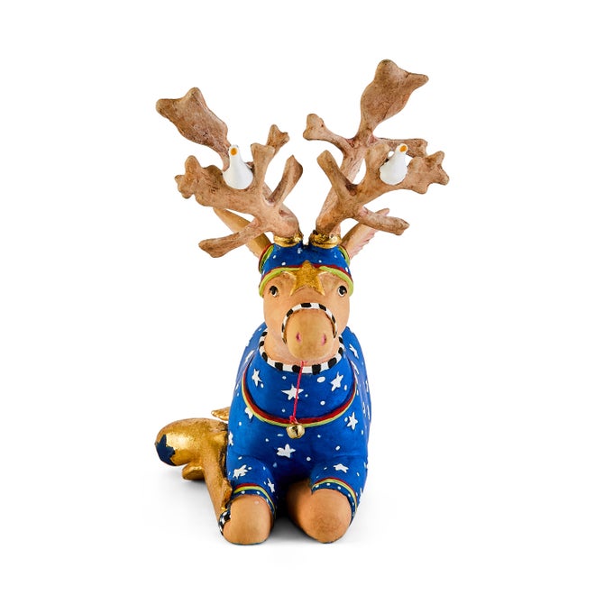 Patience Brewster Dash Away Sitting Comet Reindeer Figure image number 8