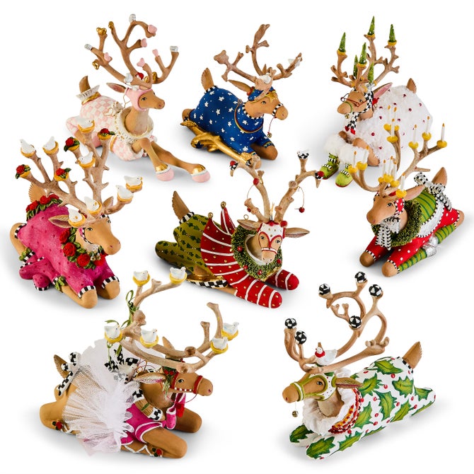 Patience Brewster Dash Away Sitting Comet Reindeer Figure image number 6