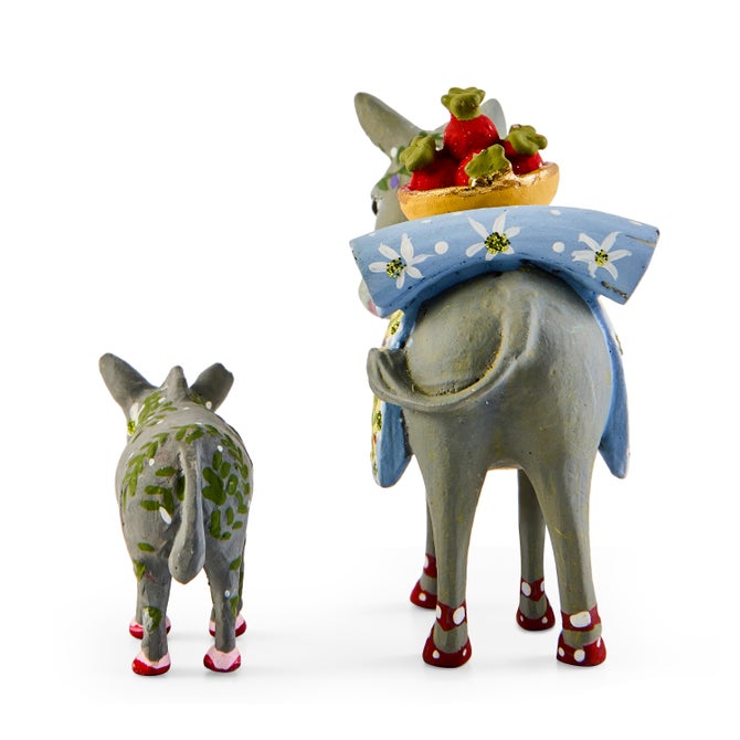 Patience Brewster Nativity Mother & Baby Donkey Mini Figures image number 6