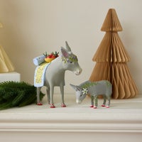Patience Brewster Nativity Mother & Baby Donkey Figures