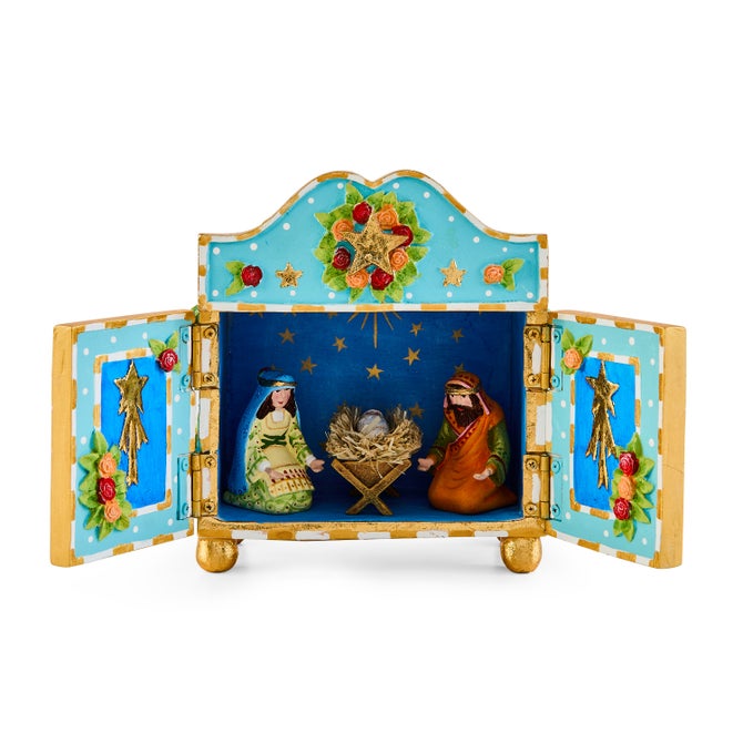 Patience Brewster Mini Nativity Retablo image number 0
