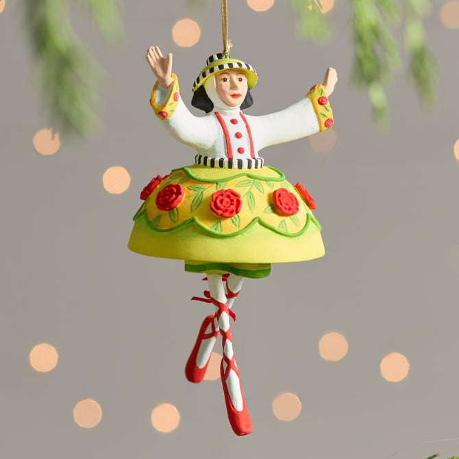 Patience Brewster Nutcracker Suite Chinese Teacup Ornament image number 1