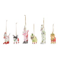 Patience Brewster Mini Dog Ornaments, Set of 6