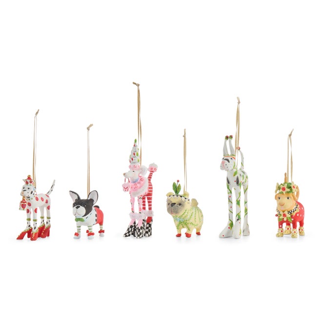 Patience Brewster Mini Dog Ornaments, Set of 6 image number 2