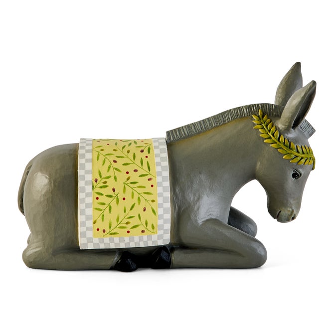 Patience Brewster Nativity Donkey Display Figure image number 2