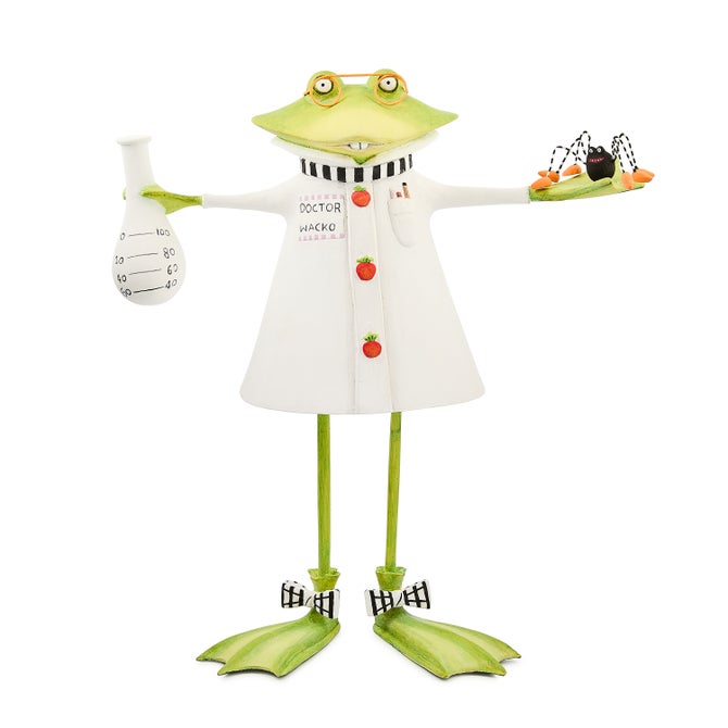 Patience Brewster Dr. Wacko Frog Figure image number 0