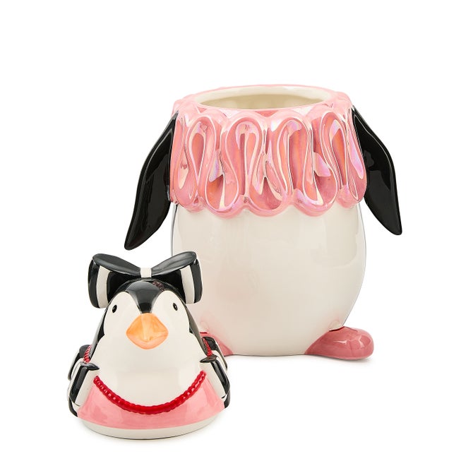 Patience Brewster Millicent Penguin Ceramic Cookie Jar image number 2