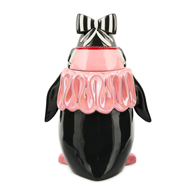 Patience Brewster Millicent Penguin Ceramic Cookie Jar image number 3