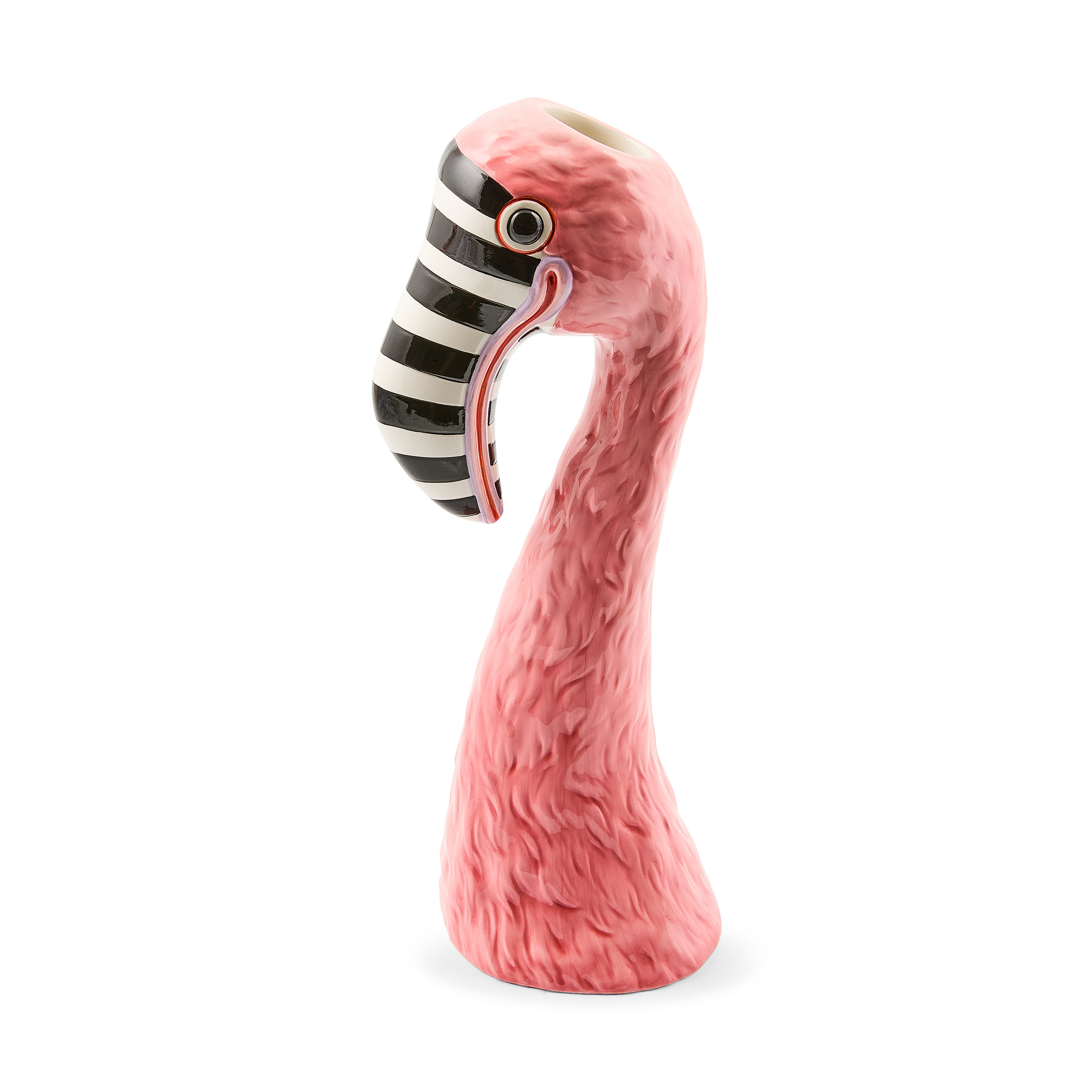 MacKenzie-Childs | Patience Brewster Flamingo Ceramic Vase